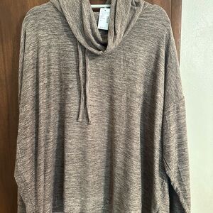 Maurices Brown Turtleneck Sweater Soft Knit Relaxed Fit